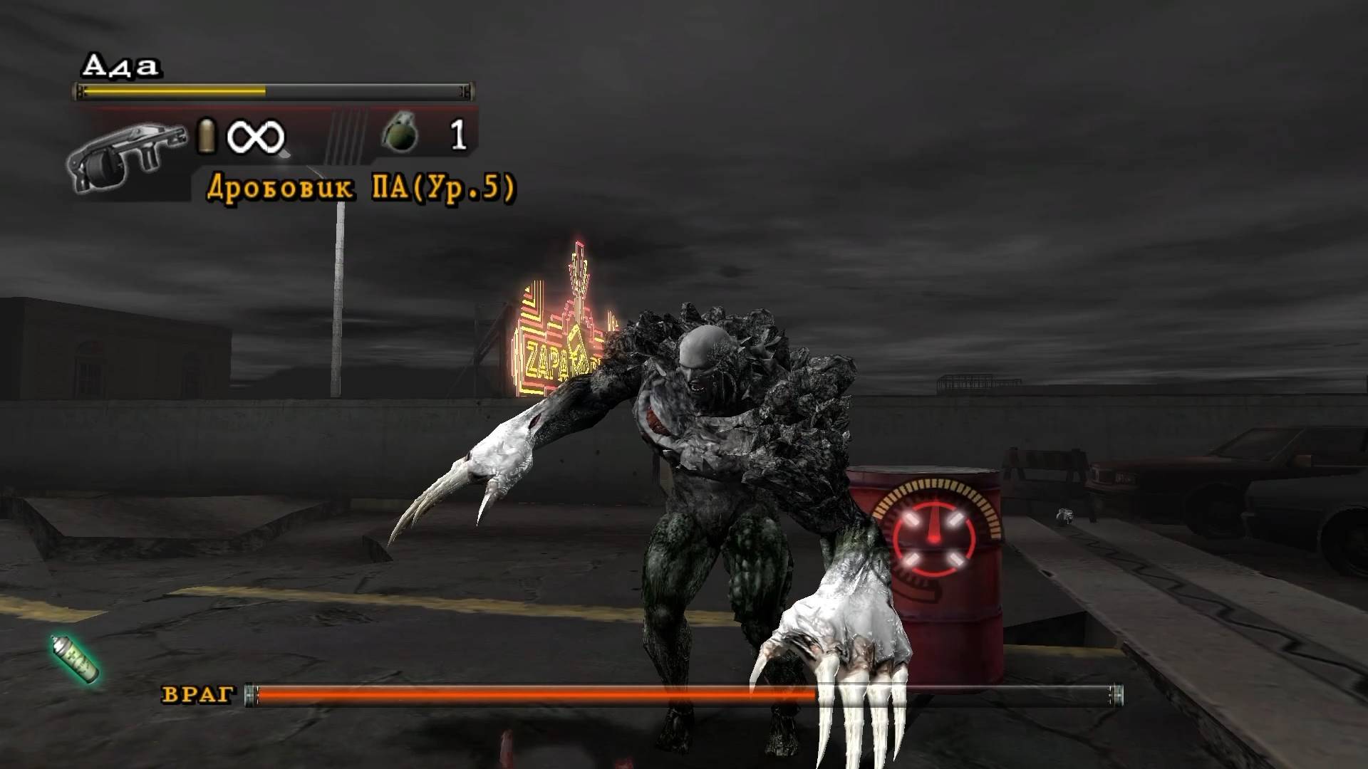 Resident Evil The Umbrella Chronicles - геймплей игры на Nintendo Wii